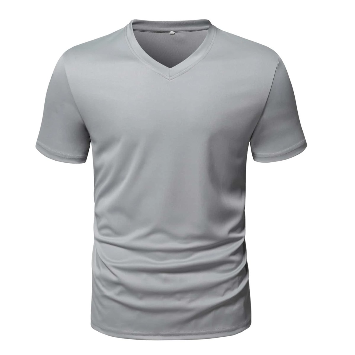 Men V-Neck t Shirt VMT-1001-1